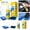D, variant on HaCpiu Multi-Enzyme Foam Cleaner Spray, 4-in-1 No-Rinse All-Purpose Cleaner, Fresh Lemon Scent for Car Interior, Kitchen Bathroom & Sofa