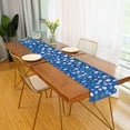 thumbnail image 2 of Yayeee Table Runner 90 inches Long Home Kitchen Dinning Party Decoration, Green Dots, 2 of 7
