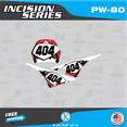 thumbnail image 2 of Kalair GFX Graphics Kit for Yamaha PW80 (1990-2008) Incision Series, 2 of 5