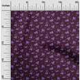 thumbnail image 1 of oneOone Polyester Lycra Fabric Leaves & Flower Floral Decor Fabric Printed BTY 56 Inch Wide, 1 of 4