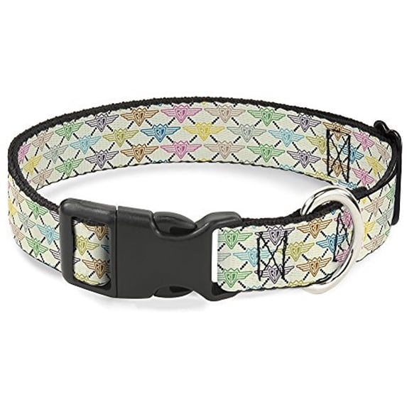 Buckle-Down BAC-W30228-NL Breakaway Cat Collar, 1 2" Wide - Fits 9-15" Neck - Large, Buckle-Down
