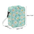 thumbnail image 5 of Unique Bargains 1 Pc Portable Lunch Bag with Shoulder Strap Light Blue, 5 of 5