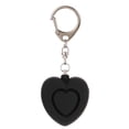 thumbnail image 1 of Alarma personal de sonido seguro con forma de corazón y llavero con luces, 1 of 7