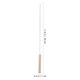thumbnail image 2 of BALAHAPY 10Ud Bbq Skewer Inoxidable Con Mango De Madera Color Beige Para Asados, 2 of 8