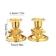 thumbnail image 3 of Candelabro de metal de hierro para decoración navideña, mesa romántica, accesorios para cenas a la luz de las velas, decoración de mesa para el hogar, decoración navideña, candelabros de metal, 3 of 6