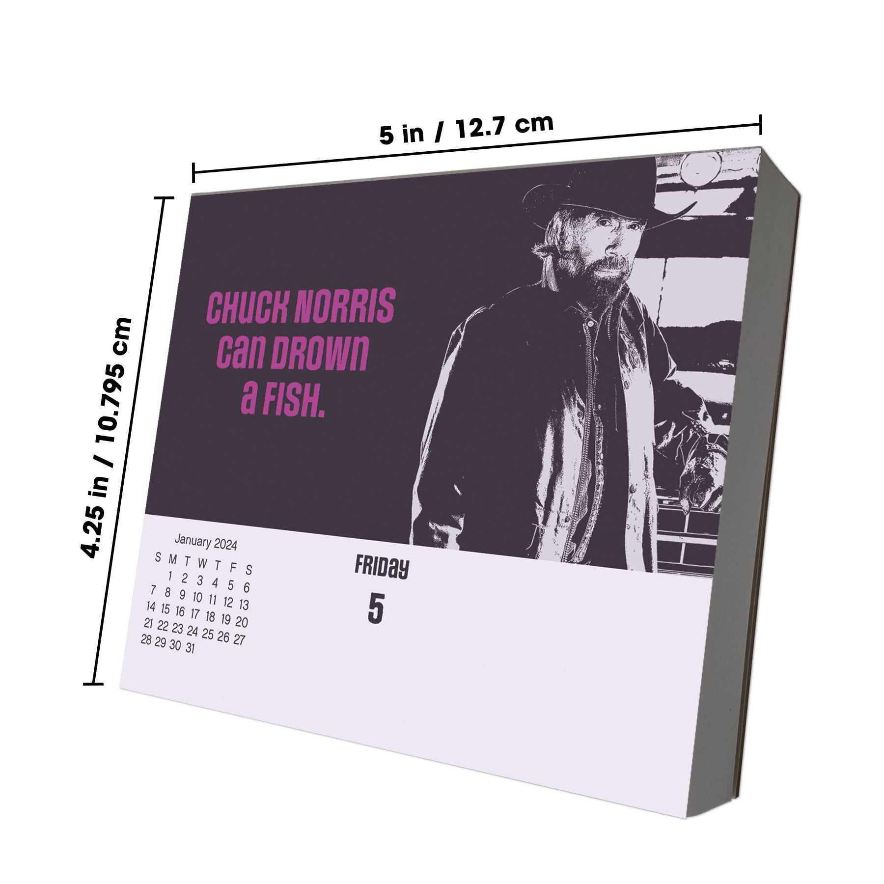 2024 Chuck Norris Box Calendar