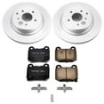 thumbnail image 2 of PowerStop Rear Geomet Coated Brake Rotor and Pad Kit Fits: INFINITI NISSAN Select Models CRK5303, 2 of 4