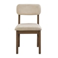 thumbnail image 5 of Better Homes & Gardens Juliet Dining Chairs, Walnut & Cream, Set of 2, 5 of 10