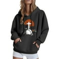 thumbnail image 2 of Women's Pullover Hoodie Print Long Sleeve Graphic Casual Fall and Winter Sweatshirt With Pocket, 2 of 6