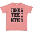 thumbnail image 3 of Inktastic Juneteenth June 19, 1865 Boys or Girls Toddler T-Shirt, 3 of 5