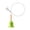 Green, variant on Interactive Cat Toy with Strong Suction Cup - Handheld Feather Teaser for Cats, Stress-Relief Pet Stimulating Toy with Bell, for Indoor Play, Cat Enrichment, and Fun Engagement White