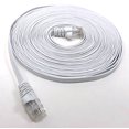 thumbnail image 2 of Micro Connectors - Network cable - RJ-45 (M) to RJ-45 (M) - 25 ft - CAT 6 - flat - white, 2 of 4