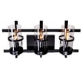 thumbnail image 2 of CWI Lighting Sierra Collection 3 Light Wall Sconce Black Finish, 2 of 6