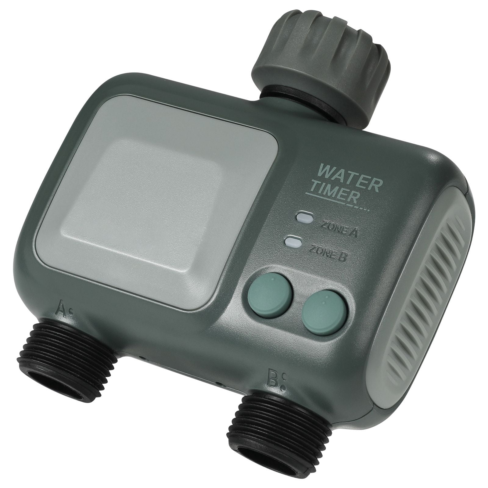 Smart WiFi Sprinkler Timer 2.4GHz Bluetooth App Control, Automatic Watering Schedule Programmable, Irrigation Timer for Garden Lawn Yard Plants