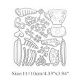 thumbnail image 2 of Troqueles de Metal XMYXCRAFT Plantillas Taza de Primavera 11x10 cm, 2 of 5