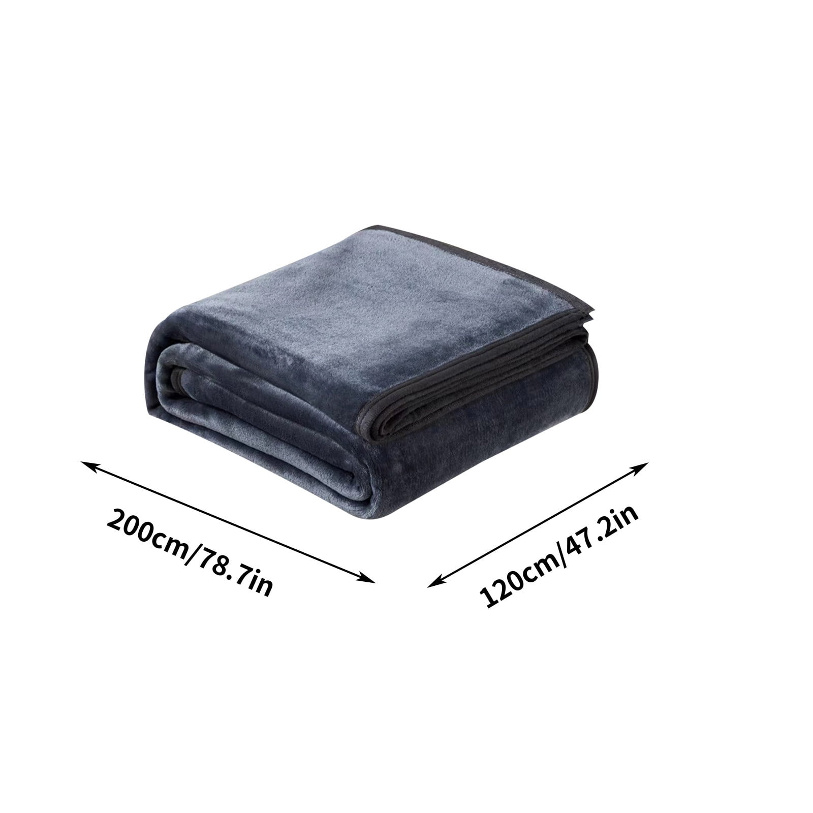 Fleece Blanket King Size for Bed, Super Soft and Warm, All Season Use, Cozy, Plush, Lightweight, 47x78 Inches