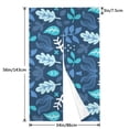 thumbnail image 3 of XMXY Japanese Doorway Curtain Noren, Abstract Seamless Leaf Pattern Door Closet Curtain Panel, Room Dividers Privacy Tapestry, 34 x 56 Inches, 3 of 7