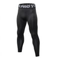 thumbnail image 3 of FANTADOOL Men's Athletic Compression Pants Baselayer Quick Dry Sports Running Gym Workout Tights Leggings Gray M, 3 of 6