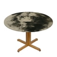 thumbnail image 3 of WYYP A Majestic Lion Round Table Cover 100% Polyester Fiber Tablecloth White, 3 of 8