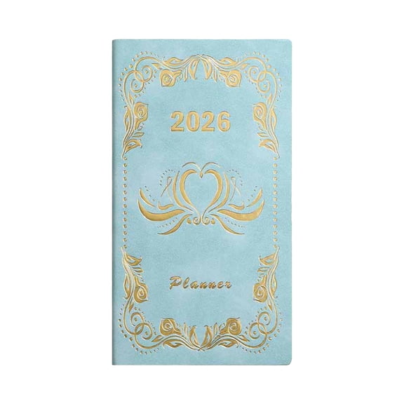 LEHOZIHEQ 2026 Daily Planner, Notebook Organizer, Academic Student Teacher Schedule Journal for School, Office, Work, Travel