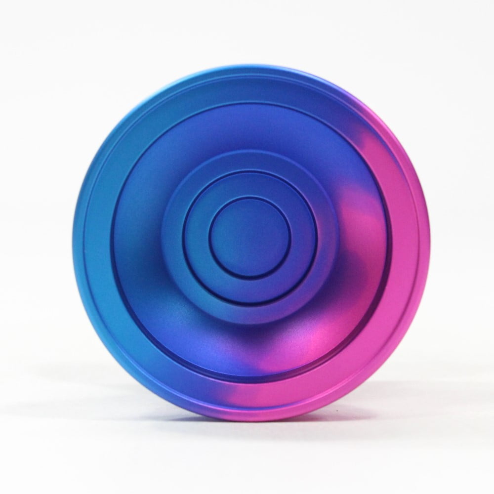 MK1 Diffraction v3 Yo-Yo - Finger Spin - Mono-Metal YoYo (Laser Fade)