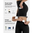 thumbnail image 2 of FUNING Leggings with Pockets for Women, High Waisted Tummy Control Workout Yoga Pants, 2 of 6