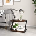 thumbnail image 4 of SAFONUS Soporte para Impresora, Mueble para Impresora de 2 Niveles, Mesa para Impresora con Almohadillas Antideslizantes y pies Ajustables, Mesa Impresora para Organizador de Escritorio, 4 of 9