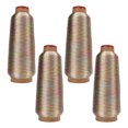 thumbnail image 1 of 3000 Yards Of 4 Pieces Of Colorful Polyester Thread For Sewing And Quilting Hand Stitch, 1 of 8