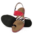 thumbnail image 4 of Chanclas de tacón plano para mujer Sandalias sin cordones Sandalias casuales Sandalias de playa Zapatos Wmkox8yii shjk4801, 4 of 6