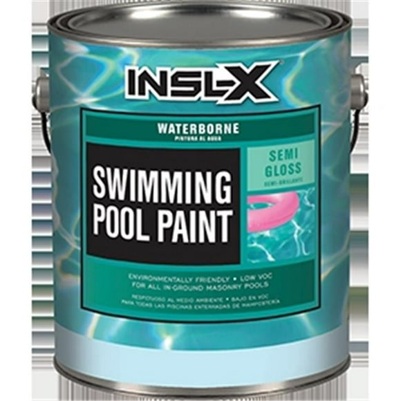 Insl-x Products WR 1019 Aquamarine Waterborne Pool Paint - 1 Gallon