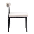 thumbnail image 3 of Silla de Comedor Kessa Muebles Livorno Blanco 48 x 79 x 58 cm, 3 of 5