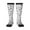 2 Black-1, variant on Hand Drawn Snake Pattern Women’s Knee High Crew Socks,Trouser Socks Comfortable, Breathable, Moisture-Wicking and Soft