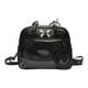 thumbnail image 1 of Mochila Ita Bag de piel sintética con ventana transparente para mujer, ideal para fiestas y regalos de cumpleaños. Negro, 1 of 9