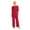 Red, variant on Alzheimers Patient Adaptive Jumpsuit for Women with Anti-Strip Design and Back Zipper Pink S