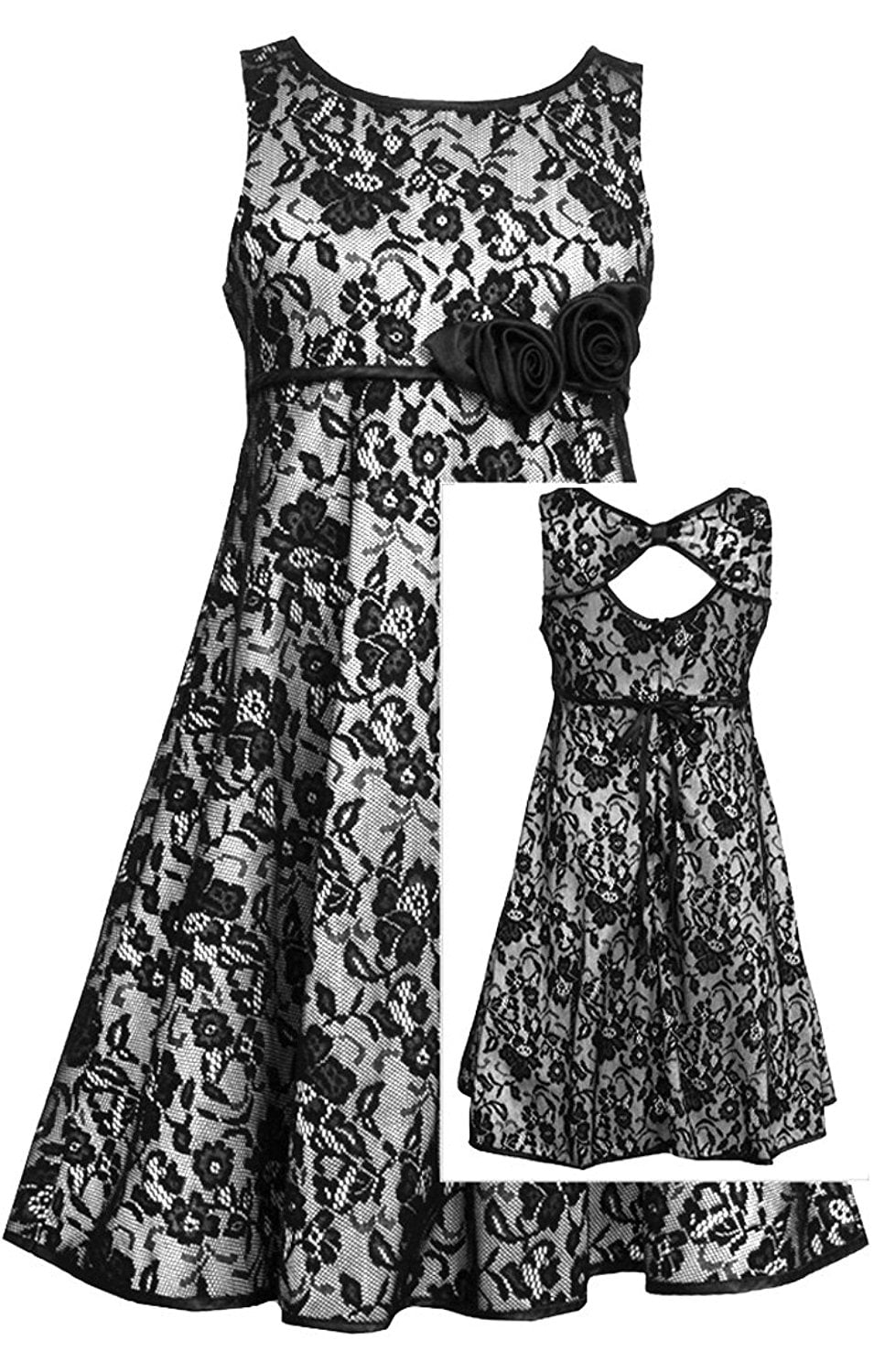 bonnie jean black dress