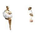 thumbnail image 1 of Figura De Resina De Chica Nube Estética Y Escultura De Arte Abstracto De Metal Nórdico En Forma De Hoja, Adorno Creativo Para Mesa De Oficina, Decoración Del Hogar., 1 of 8