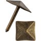 thumbnail image 3 of Pachet 40 cuie decorativo din alama, 12 x 12 mm, bronce, 3 of 5