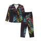 thumbnail image 1 of Balery Dragon with Colorful Tail Conjunto de Pijama con Estampado para Mujer, Conjunto de Dos Piezas con Manga Larga, Ropa de Dormir Suave con Bolsillos, Pijamas Cómodos-Large, 1 of 7