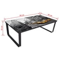 thumbnail image 4 of vidaXL Coffee Table with Glass Top Rectangular, 4 of 5
