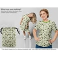 thumbnail image 5 of oneOone Cotton Poplin Twill Light Green Fabric Kids Fabric For Sewing Printed Craft Fabric By The Yard 56 Inch Wide, 5 of 5