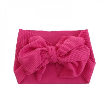 

Clearance!Big Bowknot Baby Headbands Knotted Infant Headwraps Girls Turban Baby Bows I