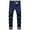 Dark Blue, variant on Herrnalise Men's Joggers Cargo Pants Fashion Trend Micro Elastic Slim Tie Elastic Small Straight Leg Ripped Denim Pants for Men For Black,2XL