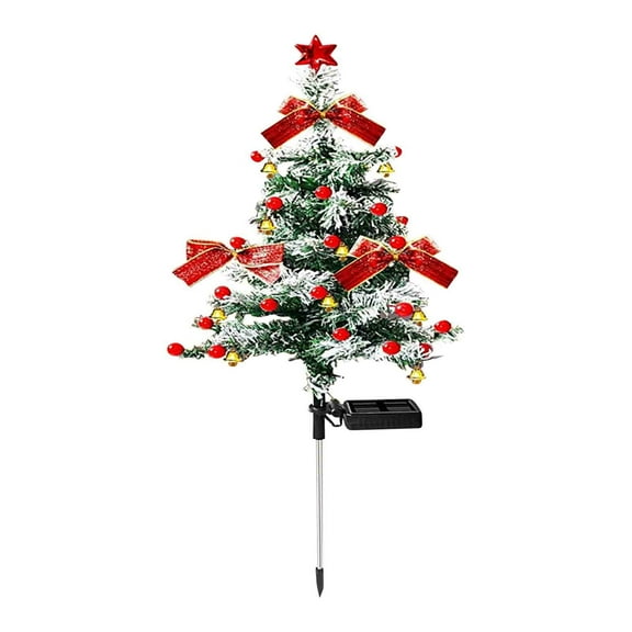 YIMWNYI Solar Christmas Tree Lights, Outdoor Waterproof String Lights, Eco-Friendly Decor, Indoor Holiday Decorations, Perfect for Parties and Festivals, Twinkling Star LED Lights