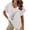 White, variant on Sleeveless Tops For Women White Womens Blouses Casual Button Down Womens T Shirts Loose Fit Plus Size