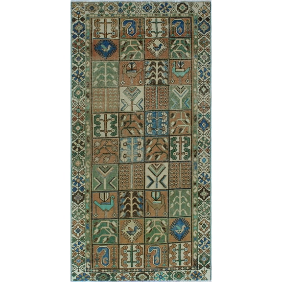 Sherazi Daleyza Peach/Ivory Rug, 4'11" x 9'9"
