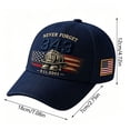thumbnail image 3 of Never Forget 343 9/11 Commemorative Baseball Cap,9/11 Hat,Adjustable Patriotic 343 Fallen Firefighters Remembrance Baseball Hat For Men Women, 3 of 6