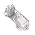 thumbnail image 2 of Adjustable Barn Door Floor Guide Roller Wall Mount Bottom Stay Sliding Hardware, 2 of 8