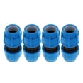 thumbnail image 1 of Accesorios de tubo de agua de plástico de 4 piezas, acoplador ón recta, herramientas de riego de plantas Macarena Accesorios de empuje de conexión rápida de PE, 1 of 8