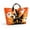 B, variant on CHJK Personalized Witch Print PVC Handbags for Women, Halloween Waterproof Large Capacity Tote Bag for Halloween Party