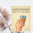 thumbnail image 2 of Koyal Wholesale Happy Birthday Quarantine Jumbo Card, Happy Birthday Cheers From A Safe Distance, Funny Social Distance, 2 of 5